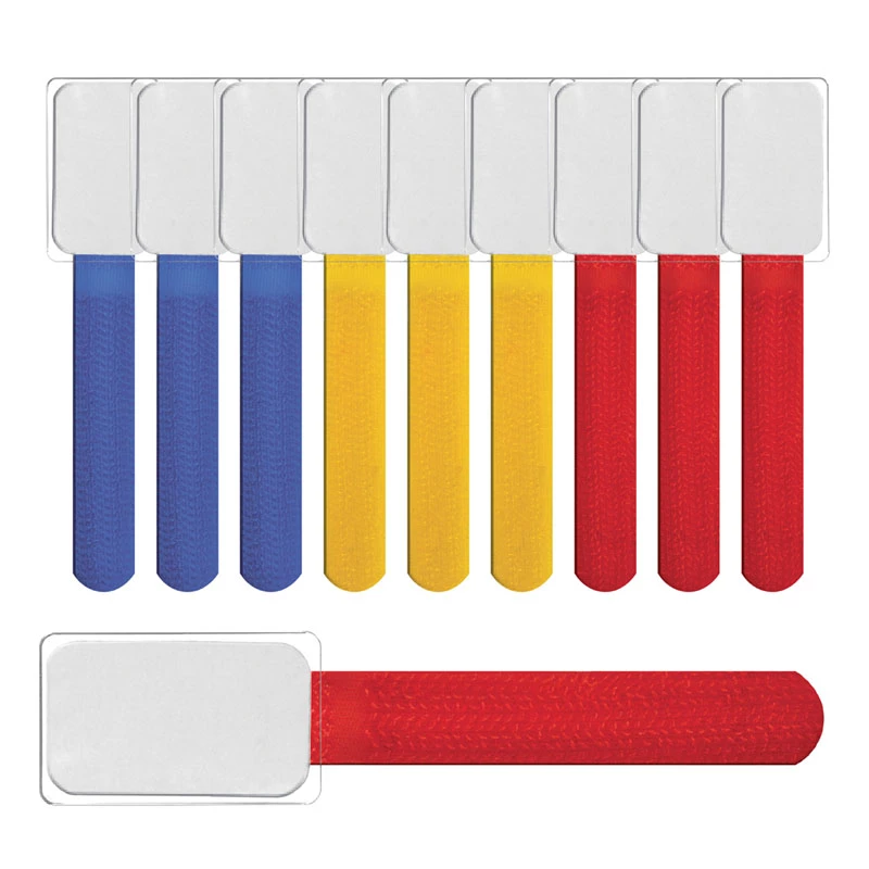 Abraçadeiras Label-the-cable LTC 2530 azul vermelho amarelo