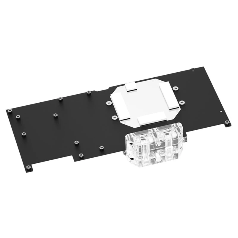 Backplate para GPU Barrow backplate ativa RTX 3080/3090 FTW3 RGB acrílico (BS-EV3090F-PA B)