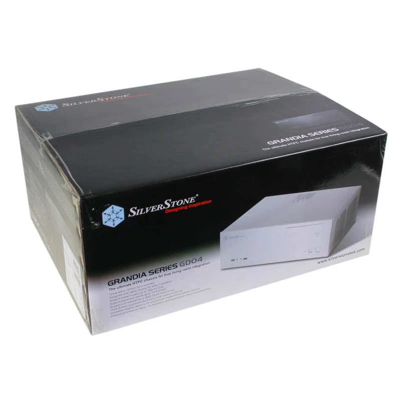 SilverStone SST-GD04B USB 3.0 Grandia Desktop - preto