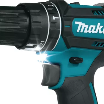Makita DHP482RFX9 - Berbequim de impacto - bateria - bucha de aperto rápido 13 mm - 62 N·m - 2 baterias, carregador incluído - 18 V (DHP482RFX9)