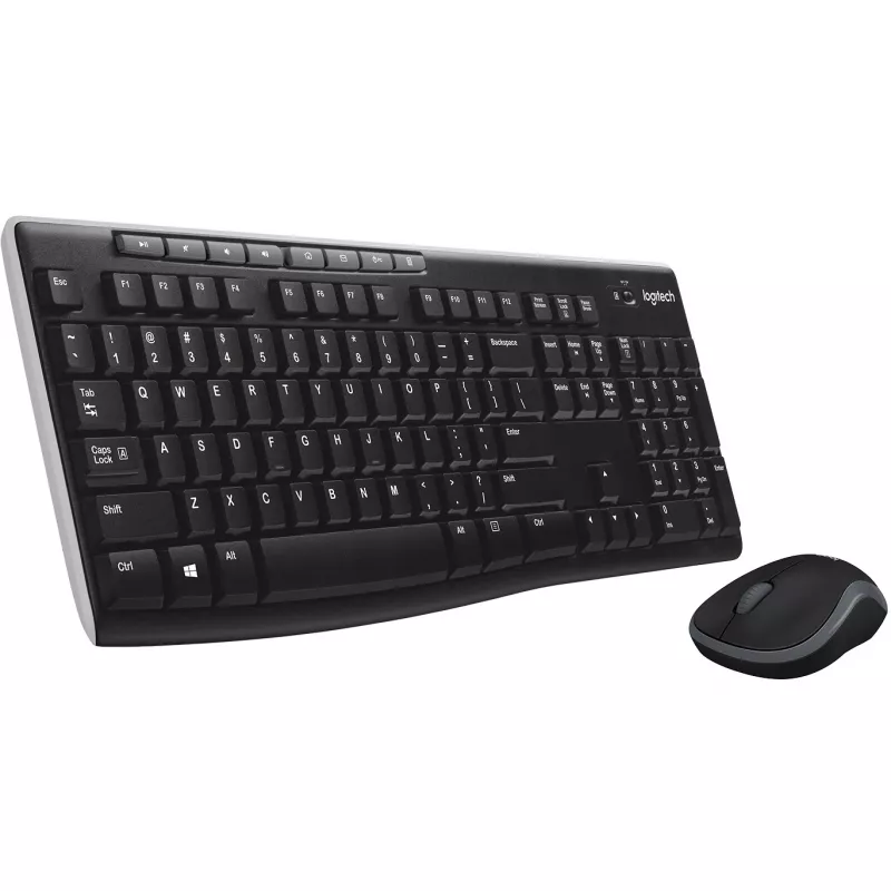Logitech MK270 Wireless Combo para educação com cobertura protetora do teclado