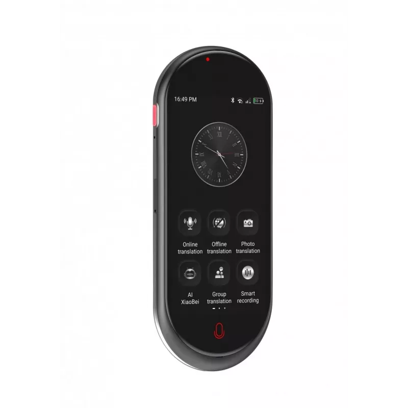 Tradutor de voz portátil MAXCOM MT100 4G, tradução de voz multilingue, dispositivo de mão compacto