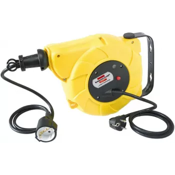 Extensão de energia Brennenstuhl 1241020300 9m 1 tomada interior preto amarelo