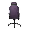 Cadeira gaming Arozzi Vernazza SoftFabric roxa — design ergonómico, braços e altura ajustáveis