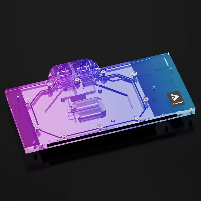 Barrow LRC2.0 MSI RTX 4080 Suprim/Trio Aurora, RGB, preto - acrílico