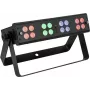 Barra LED EUROLITE 16x4W RGB/WW — luz de palco/ambiente, 16 LEDs x 4W, RGB com branco quente