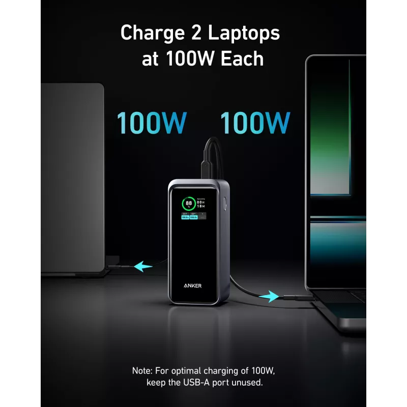 Carregador portátil Anker Prime 20000 mAh