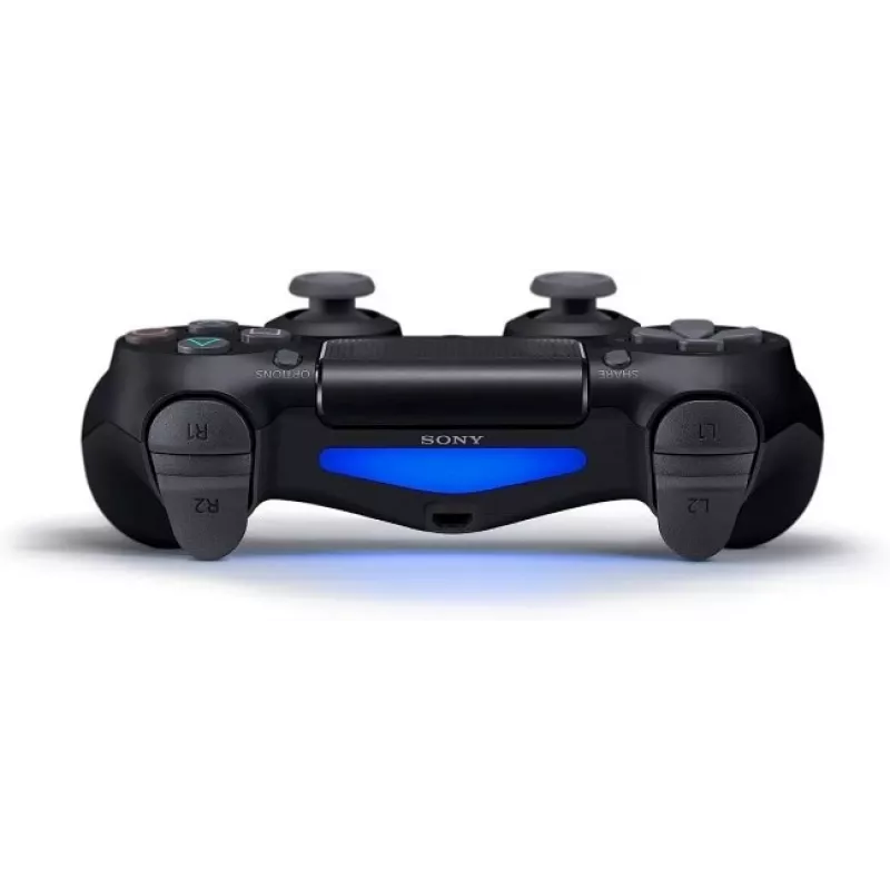 Comando de jogos sem fios Sony DualShock 4 – preto, bateria de iões de lítio integrada, altifalante, touchpad, vibração, giroscópio, sensor de aceleração
