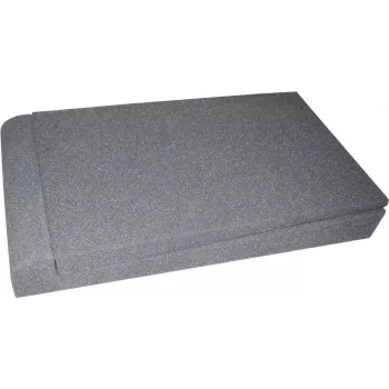 Almofada isolante de borracha Omnitronic 6000450P 170×300×40 mm para amortecimento de vibrações de equipamentos