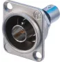 Conector de fio BNC em aço inoxidável Neutrik NBB75DFI (NBB75DFI)
