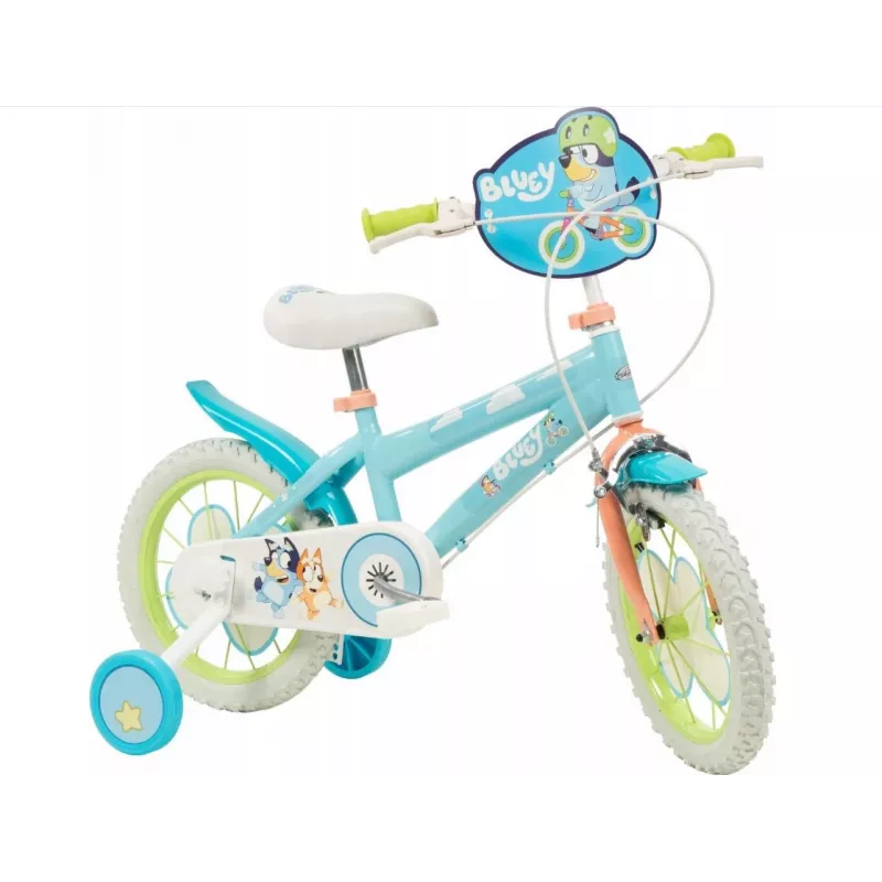 Bicicleta infantil Toimsa 1459 – rodas de 14 polegadas, design Bluey, para crianças