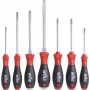 Conjunto de chaves de fendas wiha 40585 — 7 peças: PH1, PH2, PZ2, fenda 4,5, 5,5, 6,5, 8 mm