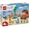 LEGO Bluey Carro Azul Passeio em Família 11202 — conjunto de jogo para brincadeira imaginativa