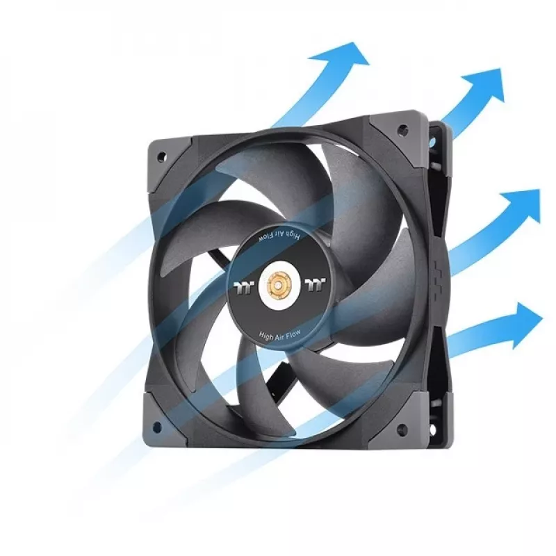 Thermaltake SWAFAN GT12 Ventoinha para Caixa 120mm - Preto