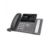 Telefone IP Grandstream Networks GRP2636 preto 12 linhas LCD Wi-Fi