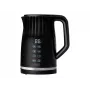 Chaleira elétrica Adler AD 1350 1,7L com controlo de temperatura e LED preta