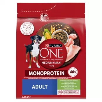 Alimento para cães Purina Nestle PURINA ONE MED/MAX Adult monoproteico peru 2,5 kg
