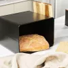 Conjunto de caixas para pão Salter BW129001EU7 preto 4 peças – recipientes para pão e produtos de padaria