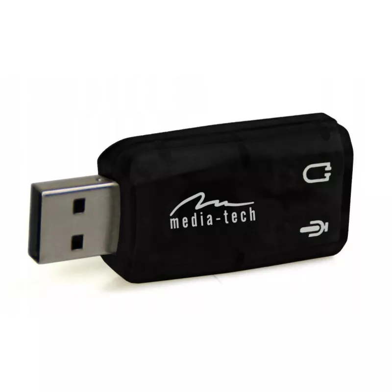 Media-Tech Virtu 5.1 Mt5101 - placa de som - 5.1 - USB 2.0