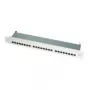 LogiLink - Patch panel - RJ-45 X 24 - cinzento claro, RAL 7035 - 1U