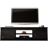 Móvel RTV GRANERO 200x56.7x35 preto/preto brilhante