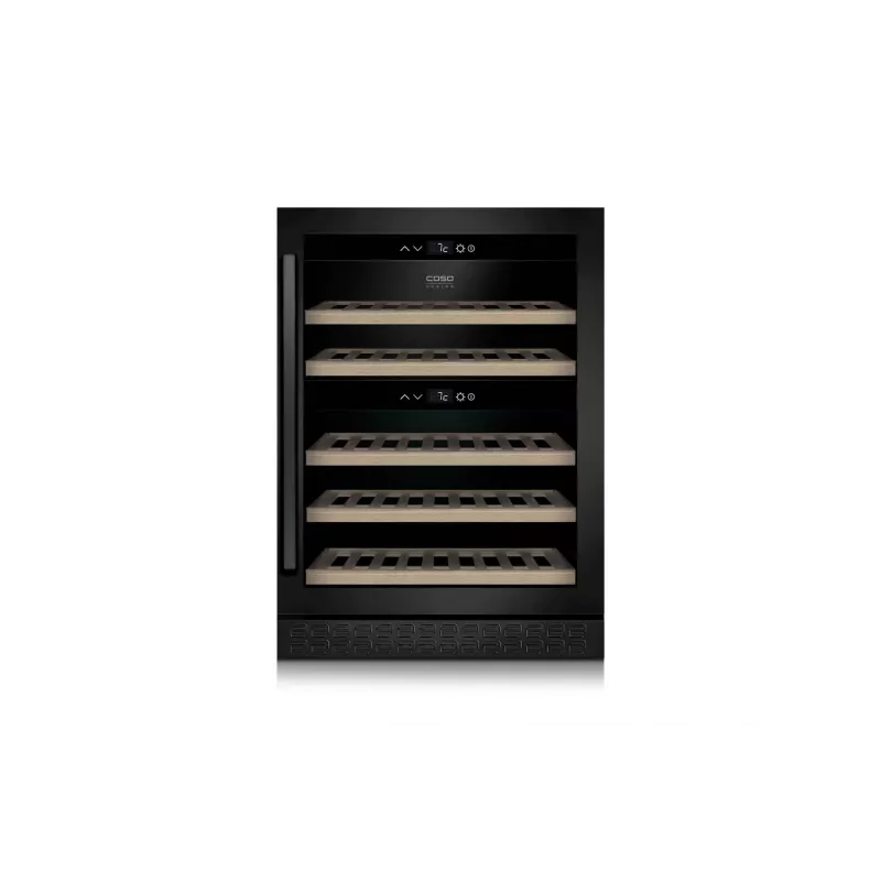 Caso | Refrigerador de vinho | WineChef Pro 40 | Classe de eficiência energética G | Vitrina | Independente | Capacidade para 40 garrafas | Tipo de refrigeração tecnologia de compressor | Preto