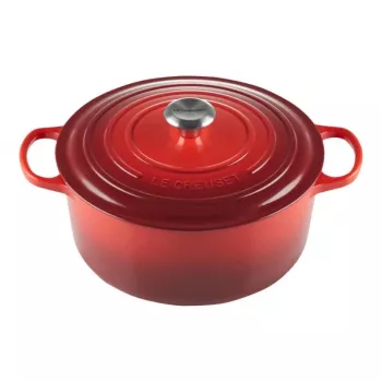 Le Creuset Signature Assadeira redonda 20 cm vermelho cereja (21177200602430)