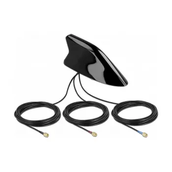 Antena DeLOCK 90052 montagem rígida em tejadilho preto