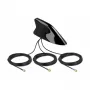 Antena DeLOCK 90052 montagem rígida em tejadilho preto