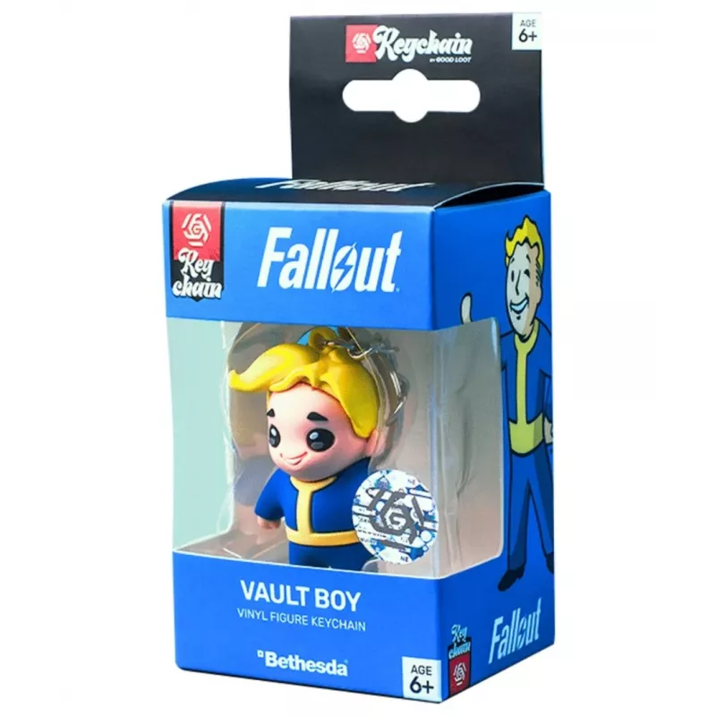 Porta-chaves 3D Good Loot Fallout - Vault Boy