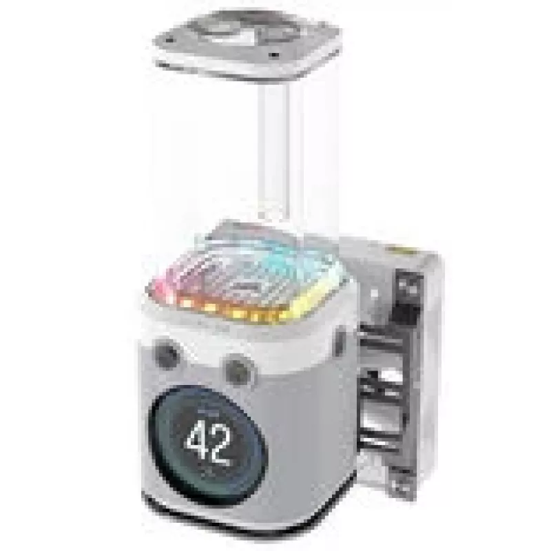 Corsair iCUE LINK XD6 RGB Elite LCD Combo de bomba/reservatório, branco