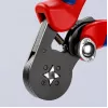 Alicate de cravar autoajustável 97 53 04 SB (vermelho/azul, para terminais de fio)