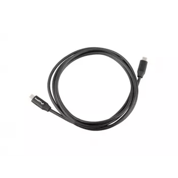 Cabo USB-C para USB-C LANBERG CA-CMCM-40CU-0018-BK — USB 2.0, 1,8 m, preto
