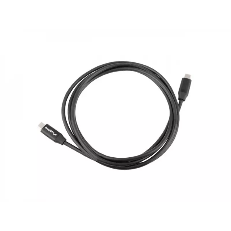 Cabo USB-C para USB-C LANBERG CA-CMCM-40CU-0018-BK — USB 2.0, 1,8 m, preto