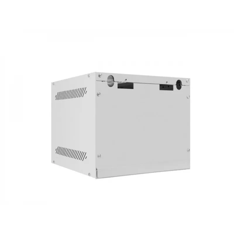 Lanberg WF10-2304-10S armário rack de parede de 10" 4U, 280×310 mm, porta de vidro, 20 kg, cinzento (RAL 7035)