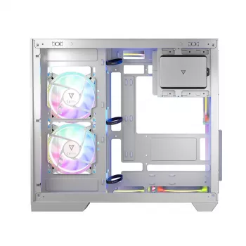 Caixa MODECOM VOLCANO PANORAMA ARGB 5F MIDI BRANCO