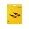 Cabo HDMI DeLOCK 85727 1m Type-A macho para macho preto dourado