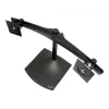 Ergotron DS100 – base – horizontal – para 2 ecrãs LCD – alumínio, aço – preto – tamanho do ecrã: até 61 cm (até 24 polegadas)