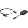 Conjunto de dongle de visualização sem fios P2P ROLINE, Tx+Rx, USB-C para HDMI sem fios, 1080p, 20 m