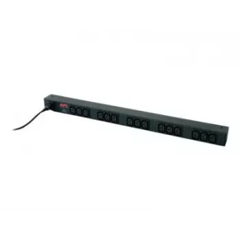 APC RACK PDU BASIC ZERO U 10A 230V régua de tomadas (PDU) 15 saídas AC 0U preto
