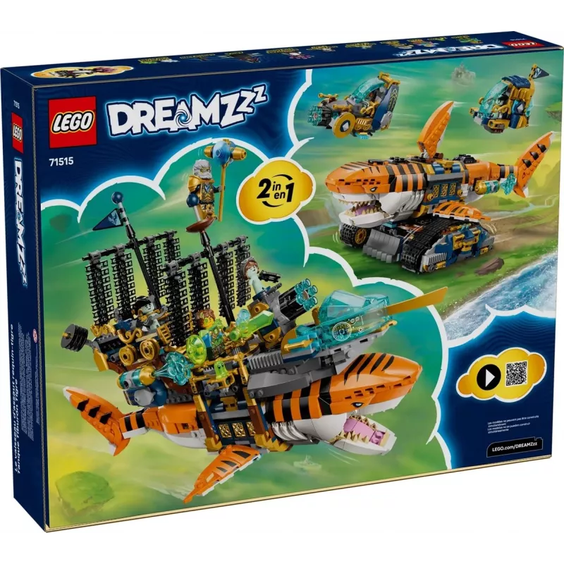 LEGO DREAMZZZ 71515 Tanque tubarão-tigre