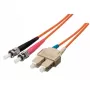 Cabo de patch de fibra ótica Equip ST/SC, OS2, 2 m