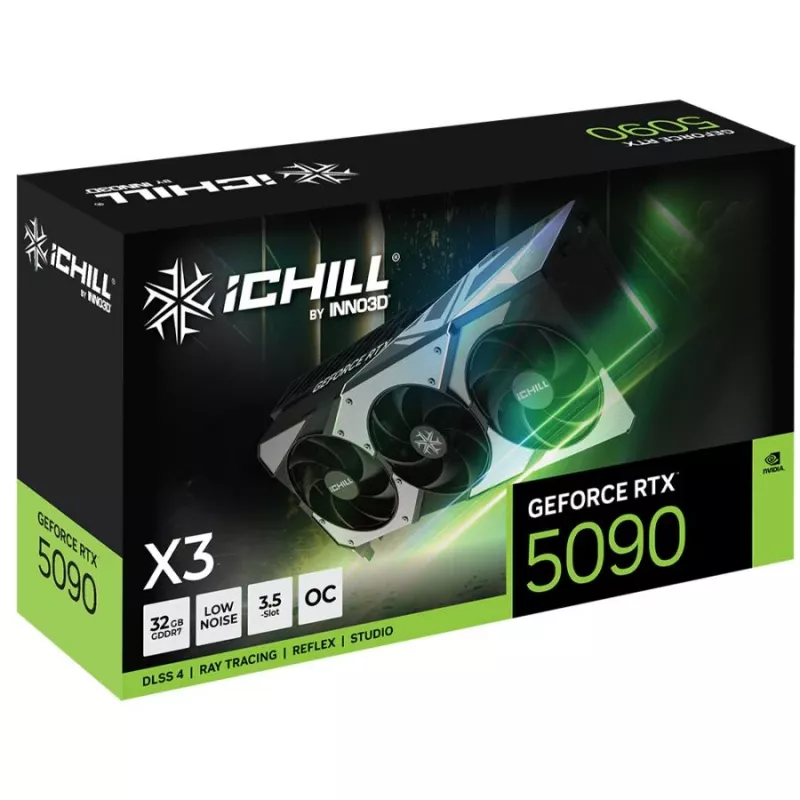Placa gráfica INNO3D iChill GeForce RTX 5090 32 GB GDDR7