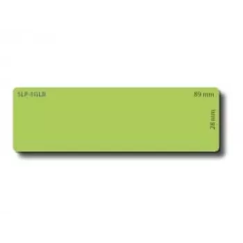 Seiko Instruments - verde - 12 unid. 130) etiquetas - para Smart Label Printer 100, 120, 200, 220, 620, 650SE, EZ30, Pro (42100601)