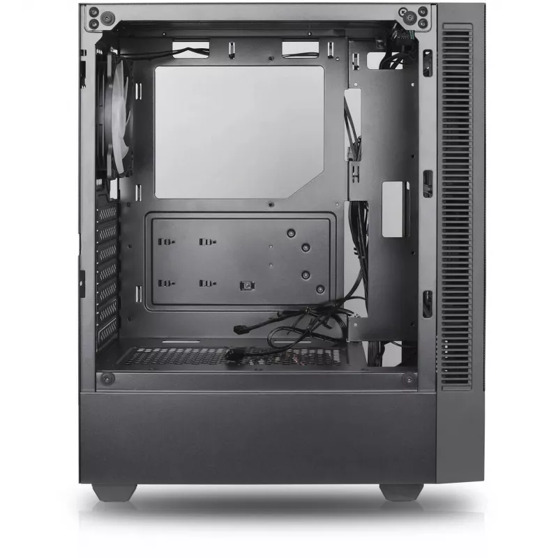 Conjunto de caixa de PC Silentware Flow 100 ARGB MESH — 2 ventoinhas frontais de 140 mm, 1 traseira de 120 mm