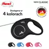 Trella retrátil Flexi New CLASSIC 8 m preta para cão