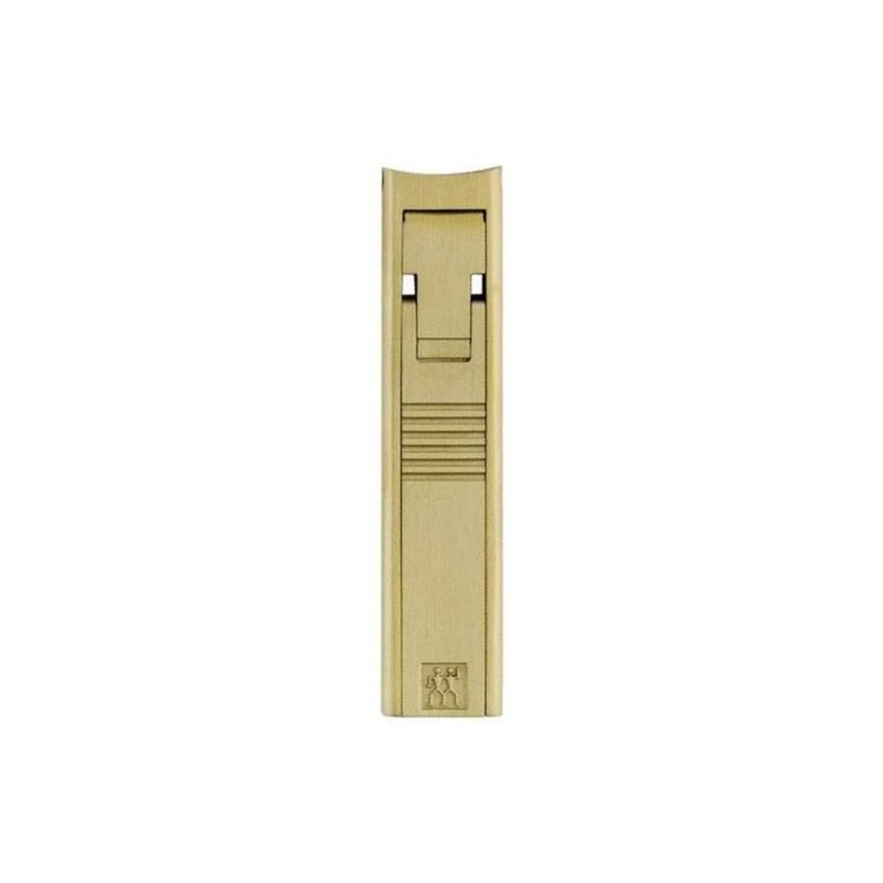 Conjunto de manicure ZWILLING Twinox Gold Edition 97746-004-0, estojo de couro preto, 3 peças