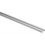 Perfil em U de alumínio EUROLITE 20 mm, modelo 51210865, prateado, comprimento 2 m