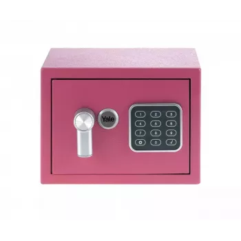 Cofre de chão Yale YSV/170/DB2/P 3,8 L aço rosa