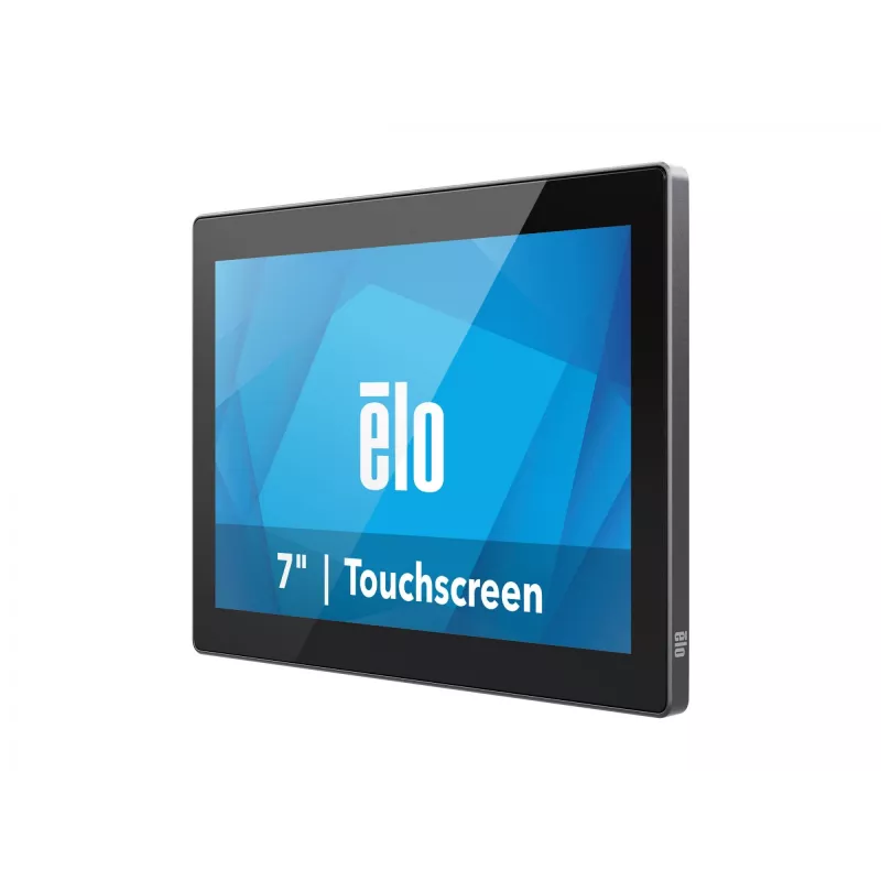 Elo 0704LS, 17,8 cm (7''), Capacitivo Projetado, 10 TP, USB-C, Kit, monitor tátil cinzento-escuro, diagonal do ecrã: 17,8 cm (7''), Capacitivo Projetado, 10 pontos, resolução: 1280 x 800 Pi